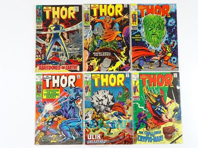 Lot 181 - MIGHTY THOR #145, 163, 164, 170, 173, 174 (6...