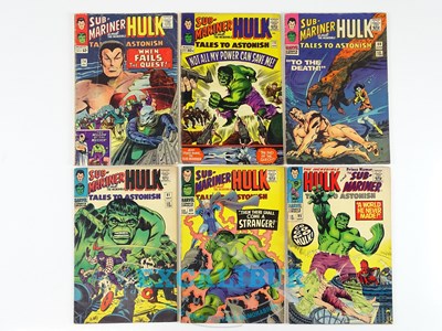 Lot 186 - TALES TO ASTONISH #74, 75, 80, 81, 89, 95 (6...