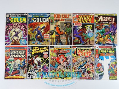 Lot 198 - MIXED MARVEL COMIC LOT (10 in Lot) - (MARVEL -...