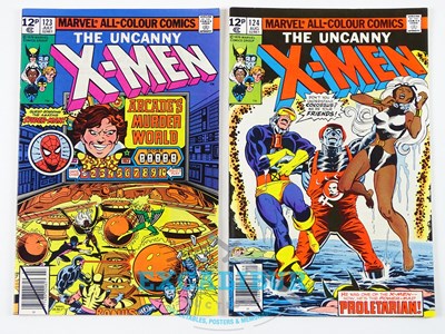 Lot 2 - UNCANNY X-MEN #123 & 124 - (2 in Lot) - (1979 -...