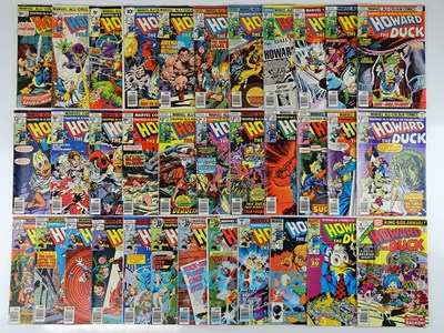 Lot 20 - HOWARD THE DUCK issues #1 to 33 & ANNUAL #1 -...