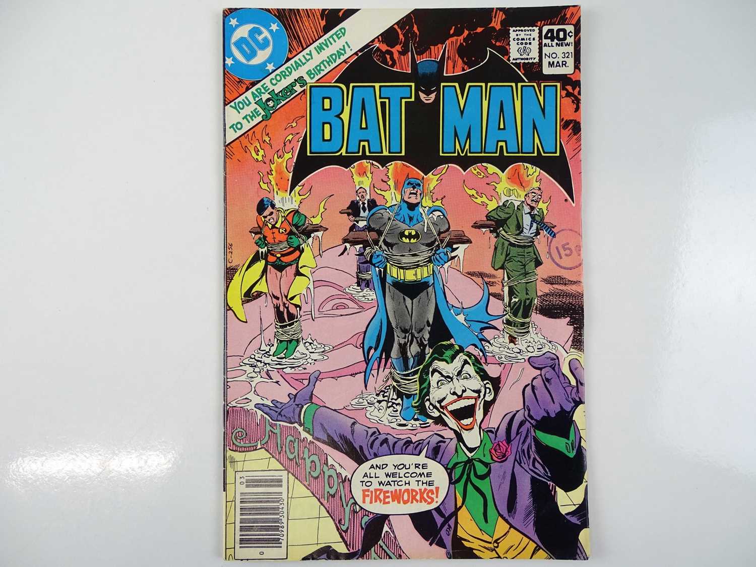 Lot 177 - BATMAN #321 - (1980 - DC - UK Cover Price) -...