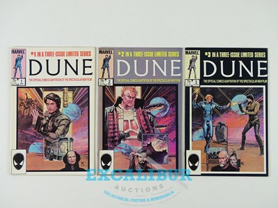 Lot 212 - DUNE #1, 2, 3 (3 in Lot) - (1985 - MARVEL) -...