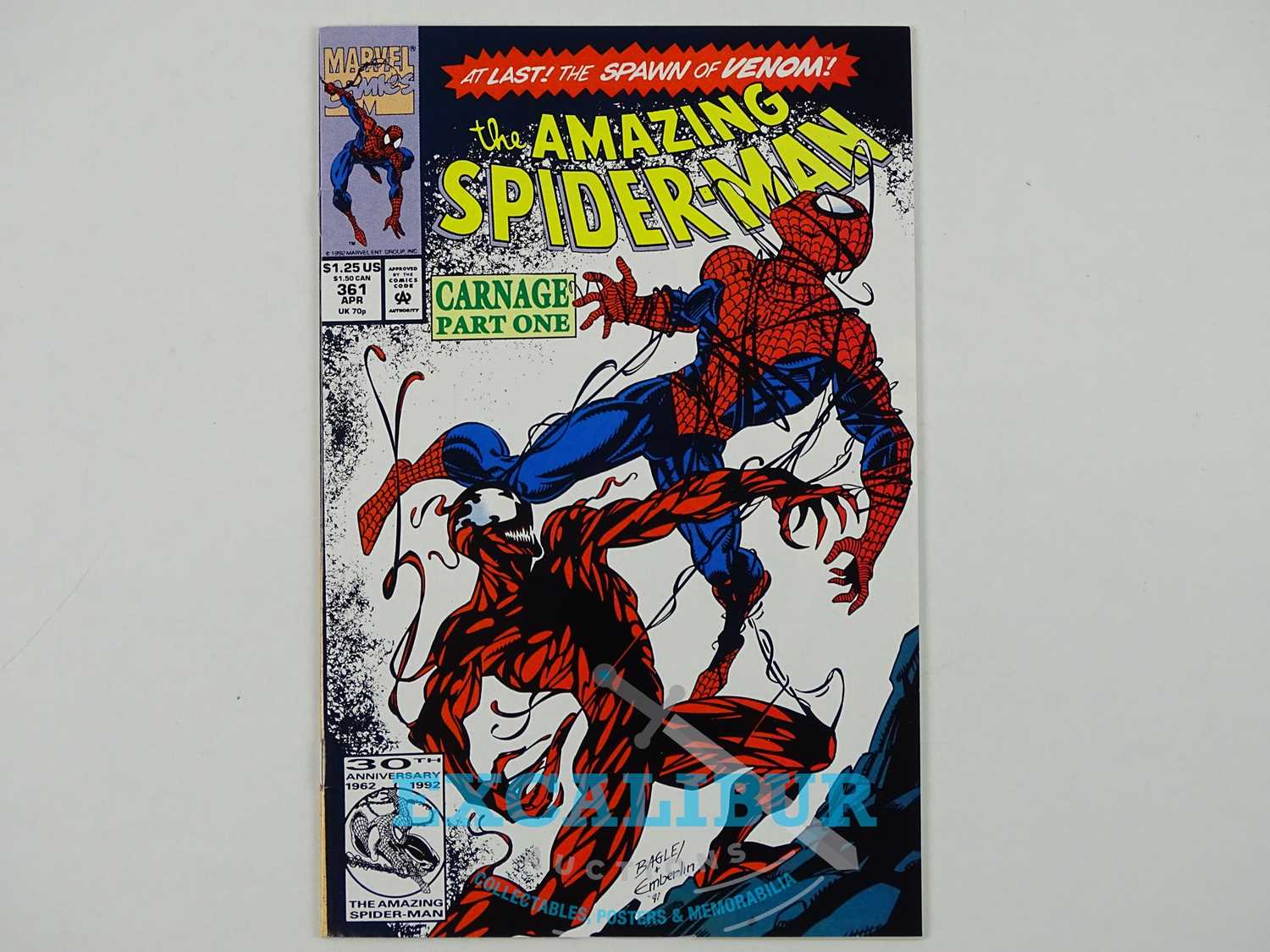 The amazing spider-man comic order #361