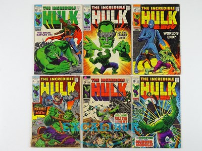 Lot 226 - INCREDIBLE HULK #112, 115, 117, 119, 120, 123...