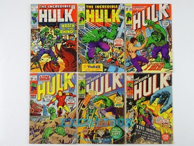 Lot 227 - INCREDIBLE HULK #124, 127, 130, 131, 138, 140...