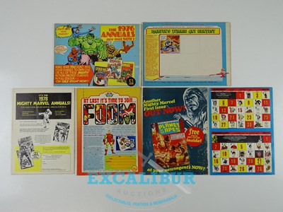 Lot 247 - BRITISH 1970's MARVEL COMIC LOT (6 in Lot) -...