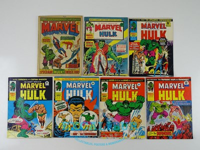 Lot 248 - MIGHTY WORLD OF MARVEL #1, 100, 147, 148, 149,...