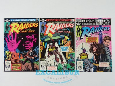 Lot 253 - RAIDERS OF THE LOST ARK #1, 2, 3 - (3 in Lot) -...