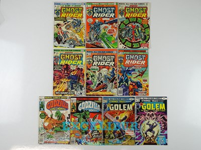 Lot 275 - GHOST RIDER + GODZILLA + STRANGE TALES: GOLEM...