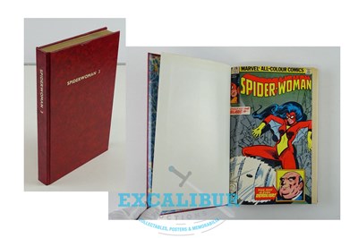 Lot 284 - SPIDER-WOMAN LOT - (1980/81) - A bound edition...