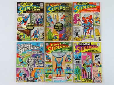 Lot 289 - SUPERMAN 80 PG GIANT ANNUAL #1, 4, 6, 7, 8, 11...