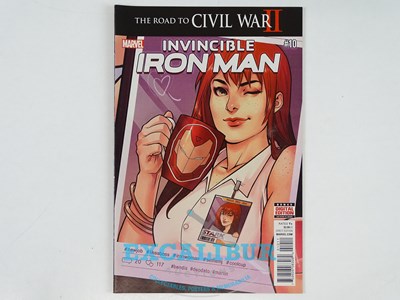 Lot 347 - INVINCIBLE IRON MAN #10 - (2016 - MARVEL) -...