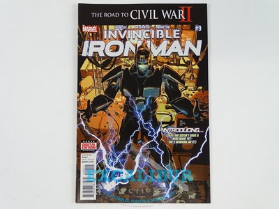 Lot 348 - INVINCIBLE IRON MAN #9 - (2016 - MARVEL) - KEY...