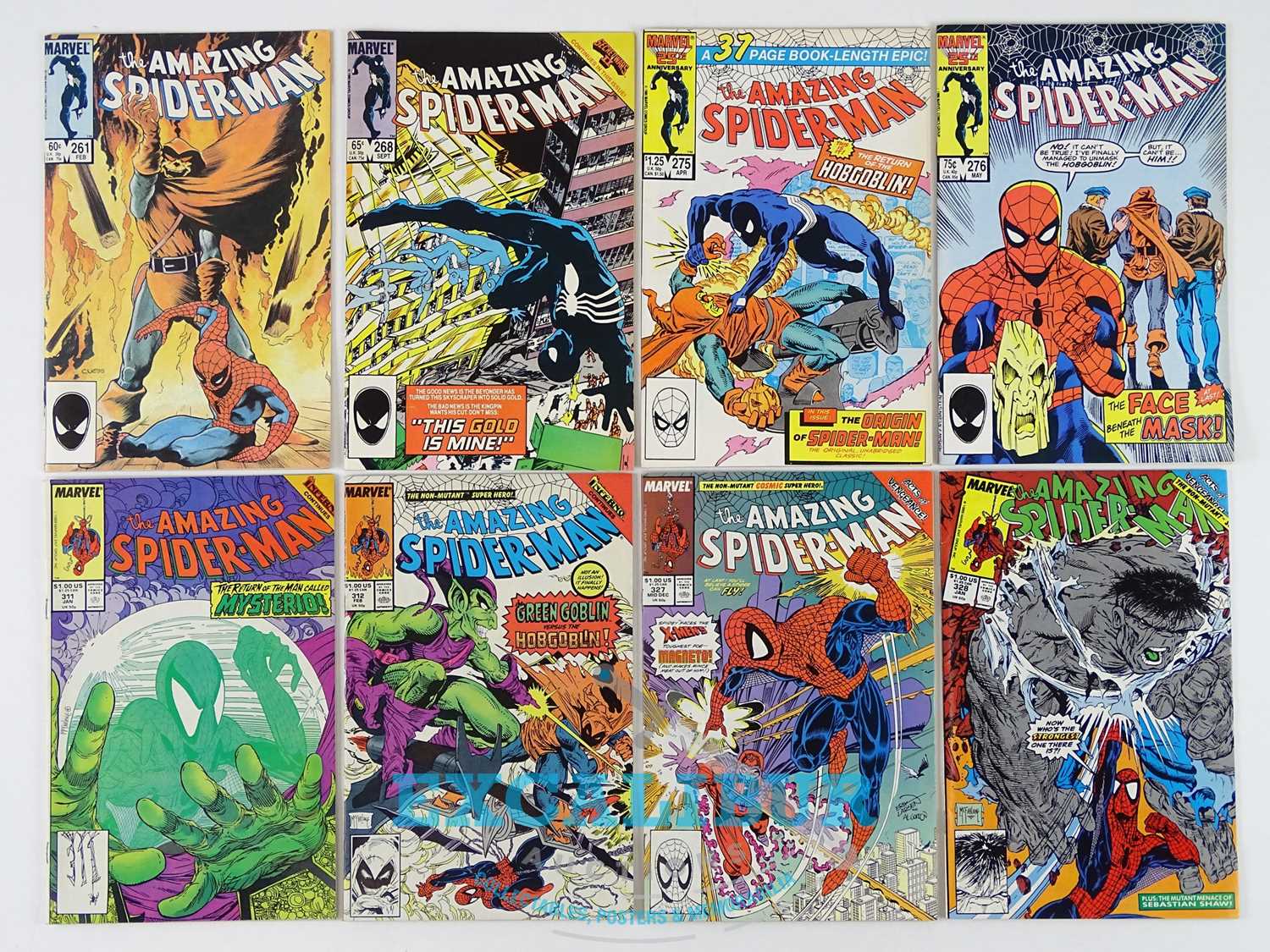 Lot 350 - AMAZING SPIDER-MAN #261,268, 275, 276, 311,...