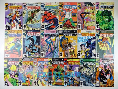 Lot 394 - WEB OF SPIDER-MAN LOT (19 in Lot) - (1985/88 -...