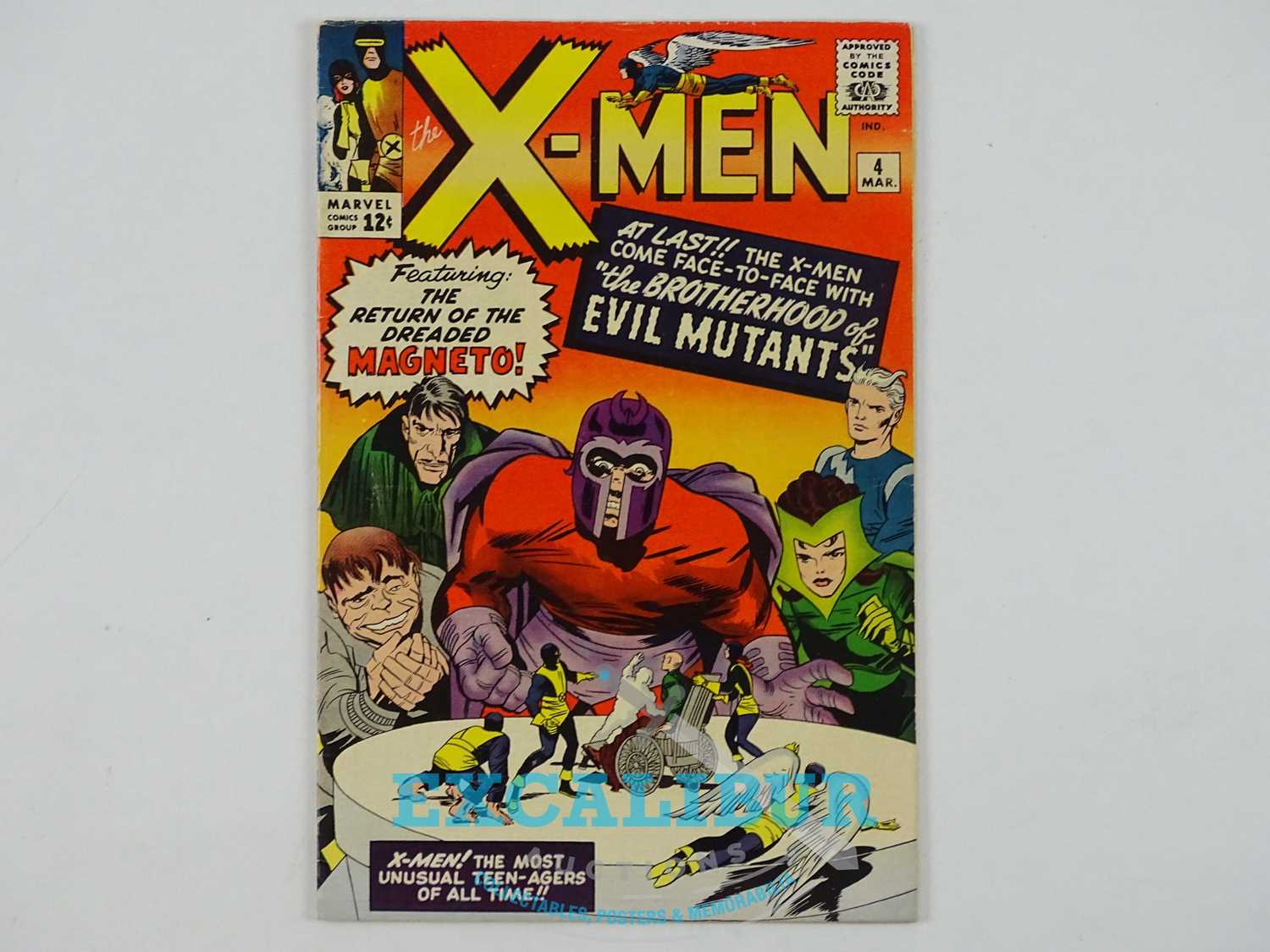 Lot 420 - UNCANNY X-MEN #4 - (1964 - MARVEL) - Second...