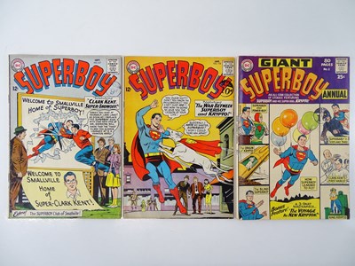 Lot 205 - SUPERBOY #107, 118 + GIANT-SIZE ANNUAL #1 - (3...