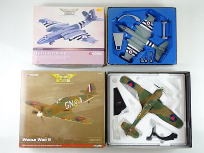 Lot 108 - A pair of CORGI Aviation Archive models...