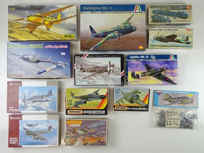 Lot 111 - A group of 1:72 scale unbuilt military...
