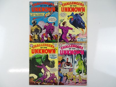 Lot 207 - CHALLENGERS OF THE UNKNOWN #33, 35, 38, 43 -...