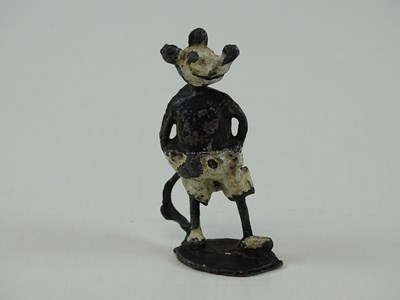 Lot 122 - A STODDART hollowcast lead Mickey Mouse figure...