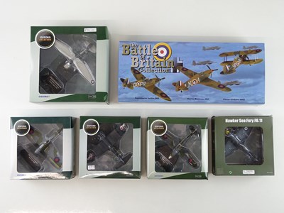 Lot 128 - A group of OXFORD AVIATION 1:72 scale military...