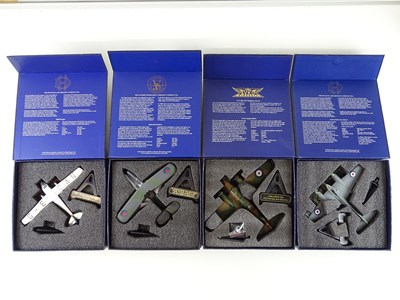 Lot 130 - A group of OXFORD 1:72 scale Avro and De...