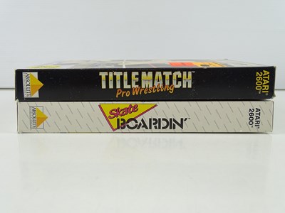Lot 131 - A pair of Atari 2600 / 7800 video games...