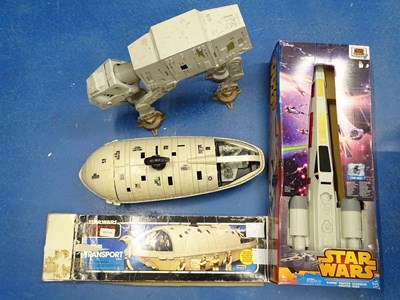 Lot 135 - A group of Star Wars toys by PALITOY and...