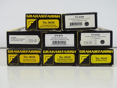 Lot 141 - A mixed group of N gauge GRAHAM FARISH coaches...