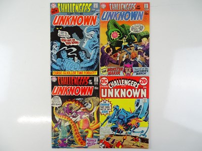 Lot 210 - CHALLENGERS OF THE UNKNOWN #73, 76, 77, 80 -...