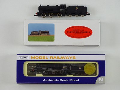 Lot 150 - A pair of N gauge steam locomotives comprising...