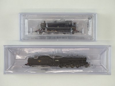 Lot 154 - A pair of GRAHAM FARISH N gauge steam...