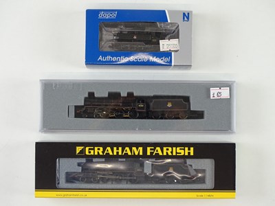 Lot 162 - A group of three N gauge steam locos by GRAHAM...