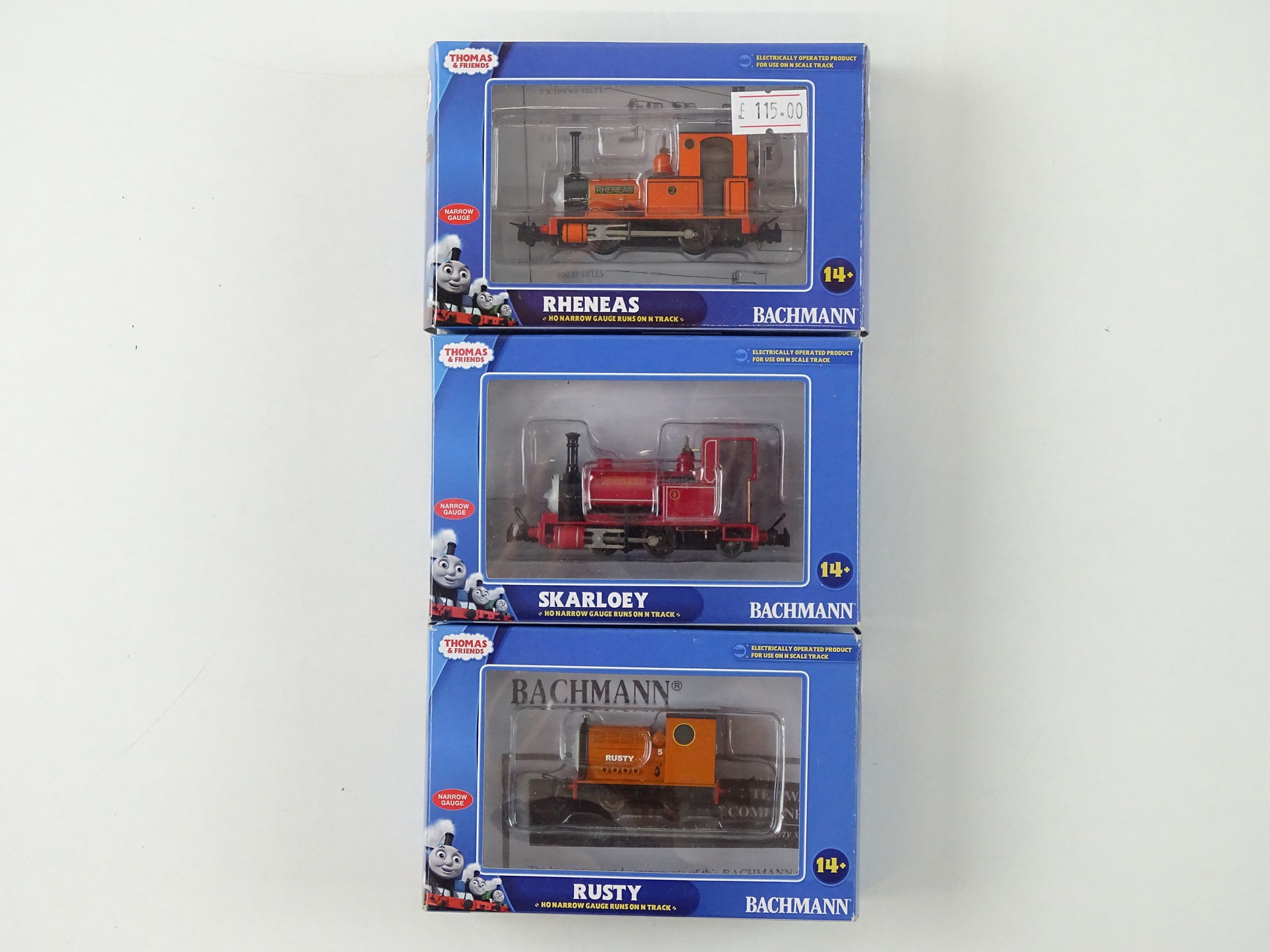 Lot 170 A group of BACHMANN HOe 009 narrow gauge