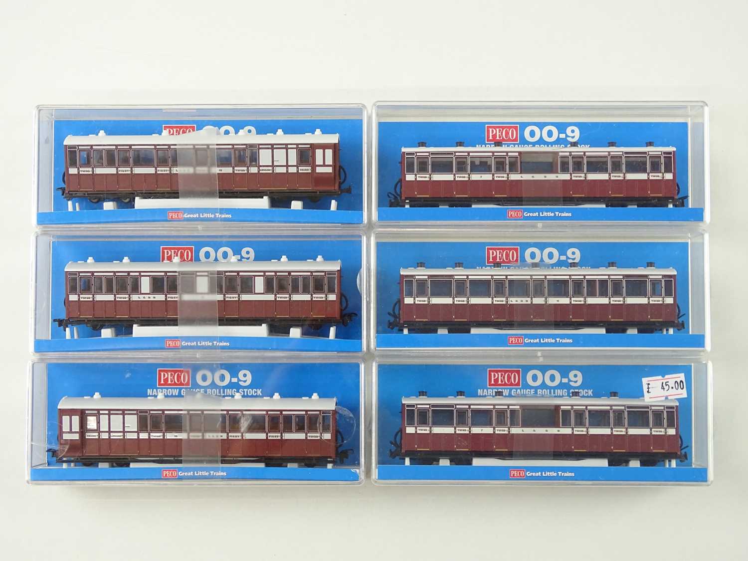 Lot 178 - A group of PECO 009/HOe narrow gauge Lynton &...