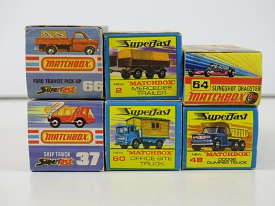 Lot 2 - A group of MATCHBOX Superfast series diecast...