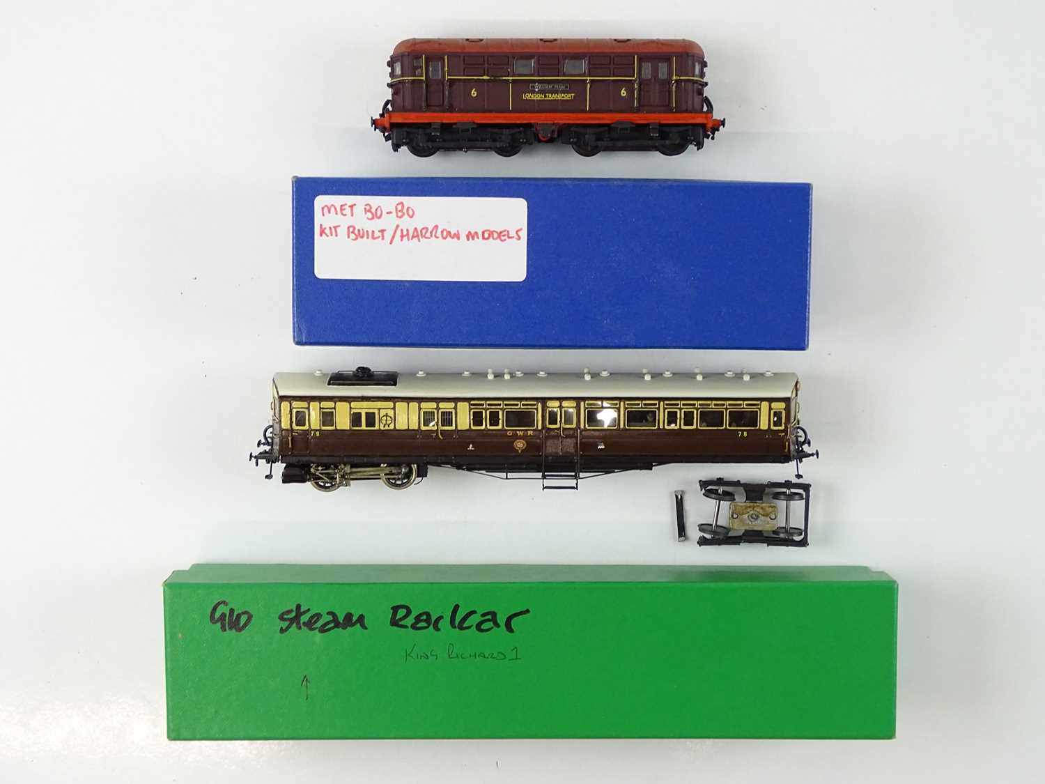 Lot 202 - A pair of OO gauge kit built locomotives...