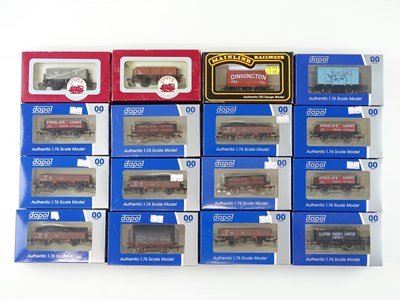 Lot 205 - A mixed group of OO gauge wagons by DAPOL and...