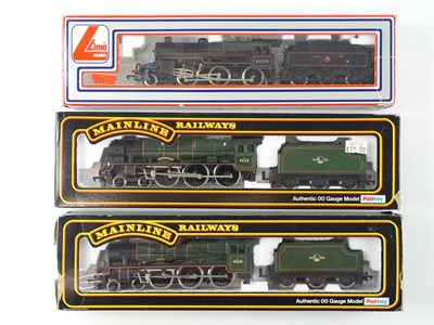 Lot 207 - A group of OO gauge steam locomotives by...