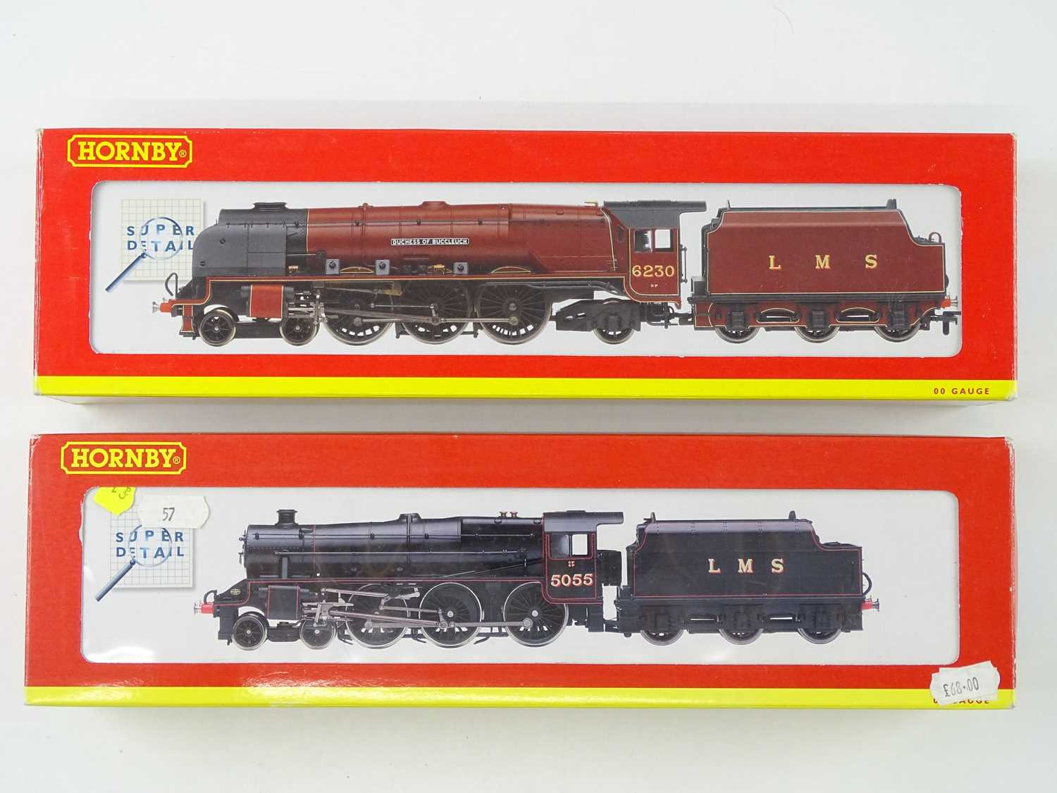 Lot 209 - A pair of HORNBY OO gauge steam locomotives...