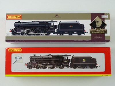 Lot 215 - A pair of HORNBY OO gauge Black 5 steam...