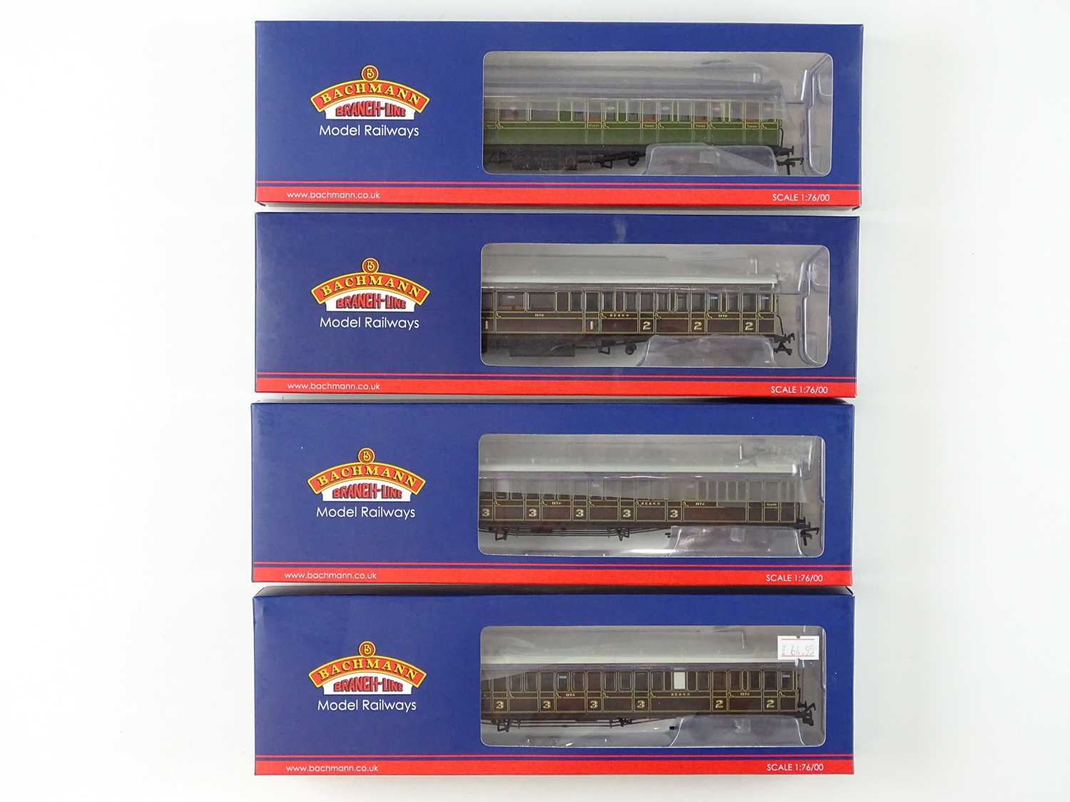 Lot 219 - A group of BACHMANN OO Gauge SE&CR Birdcage...