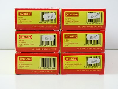 Lot 226 - A group of HORNBY OO gauge Maunsell coaches in...