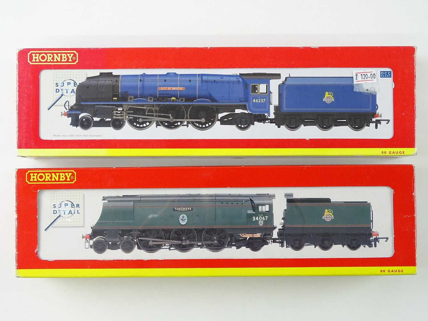 Lot 228 - A pair of HORNBY OO gauge steam locomotives...