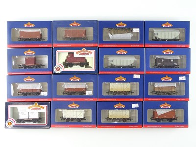 Lot 239 - A group of mixed BACHMANN OO gauge wagons of...