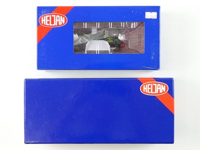 Lot 245 - A pair of HELJAN OO gauge diesel shunting...