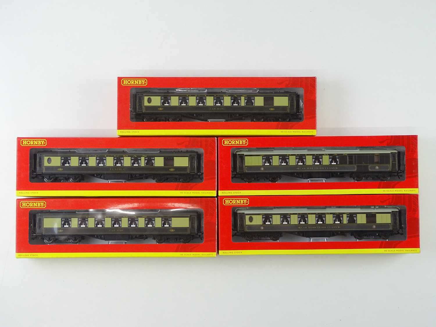 Lot 256 - A group of HORNBY OO gauge Pullman cars - E in...