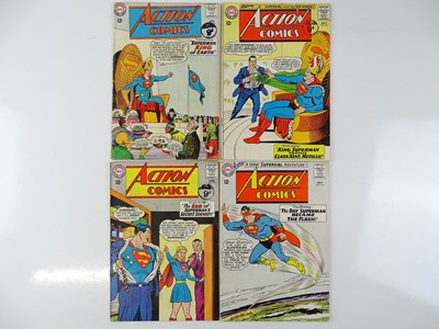 Lot 221 - ACTION COMICS: SUPERMAN #311, 312, 313, 314 -...